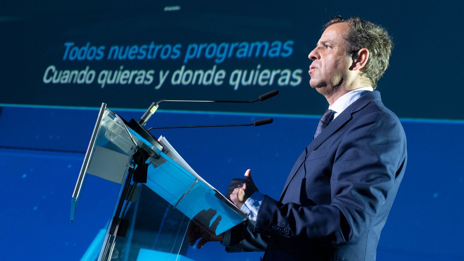 Canal Sur Más Juande Mellado en la presentación