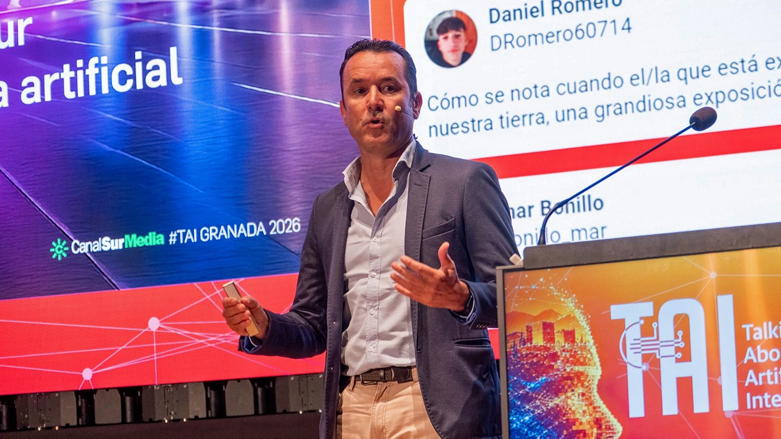 Juanma Blanco Poley, director de Canal Sur Media