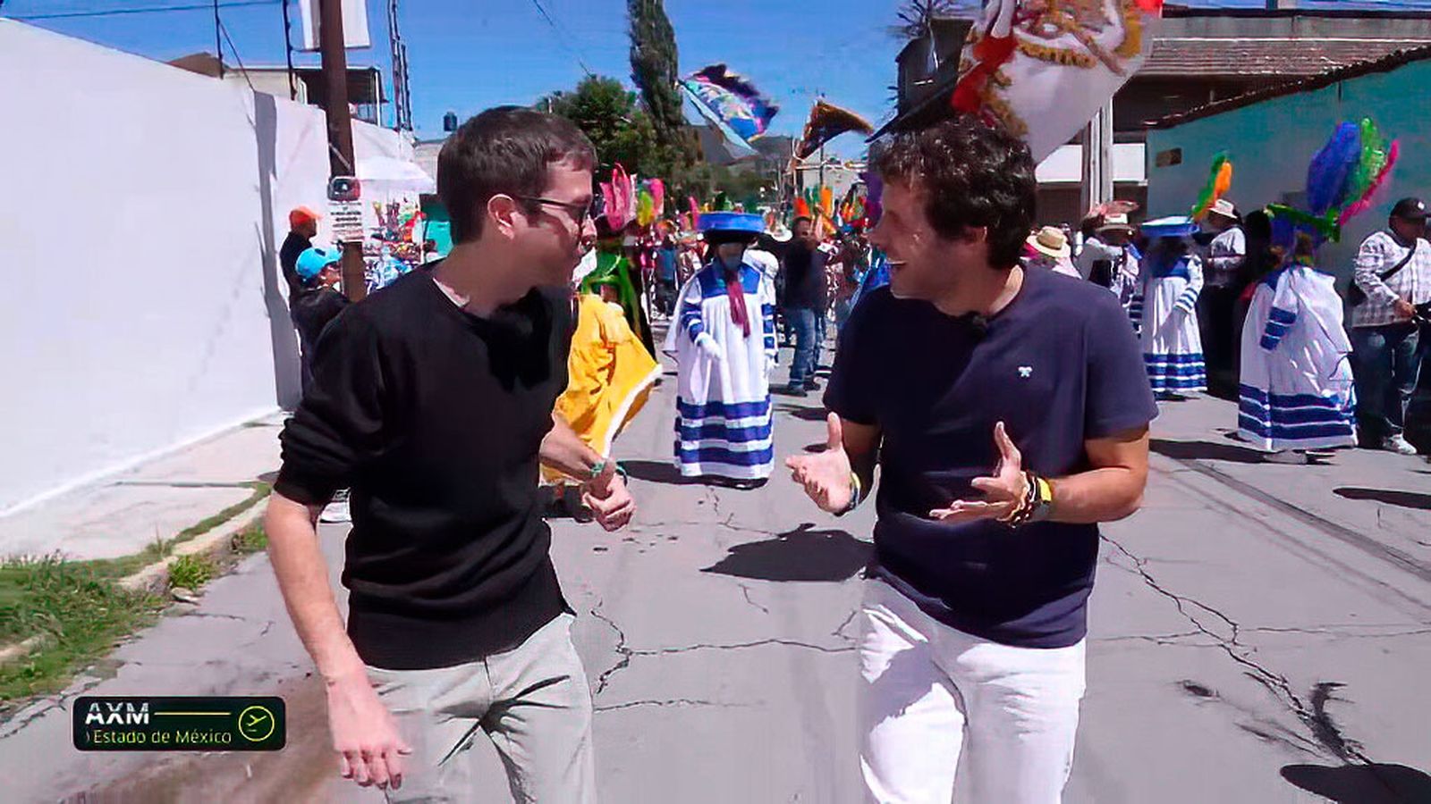 Con Andrés vivimos el Día del Chinelo en el barrio de San Buenaventura de Toluca