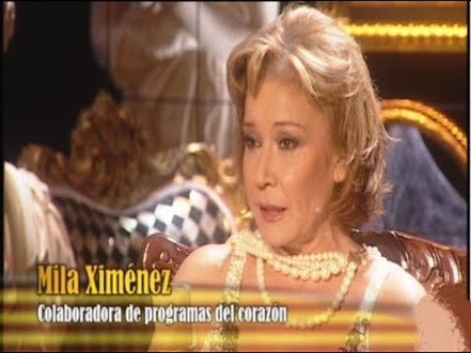 Mila Ximénez habló de Isabel Pantoja con Jesús Quintero en Canal Sur
