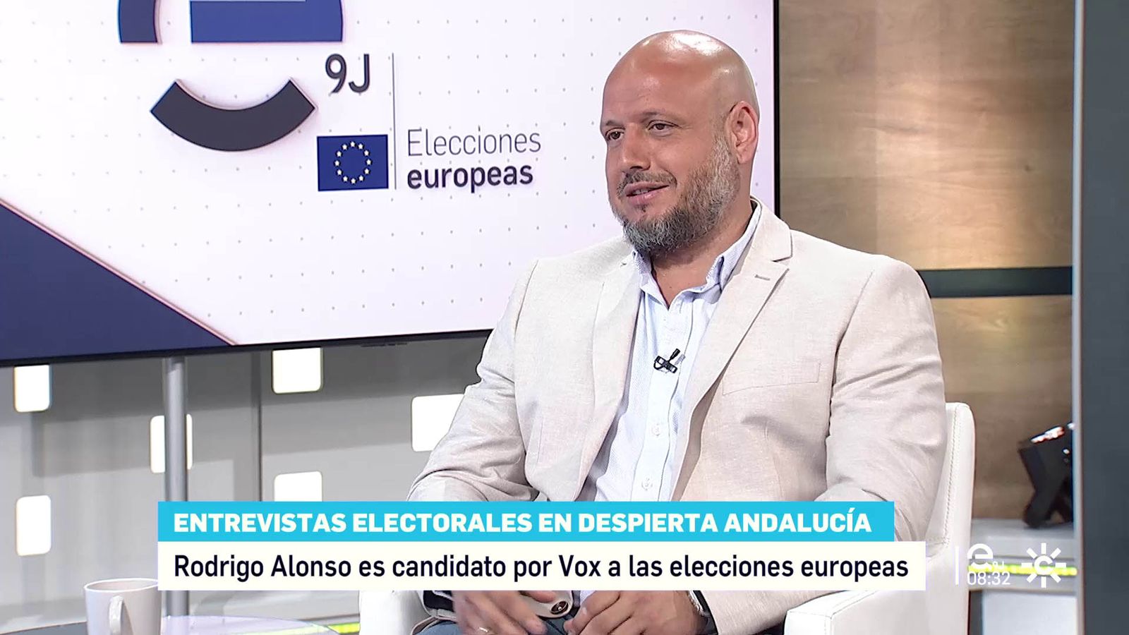 Entrevista electoral a Rodrigo Alonso, candidato de Vox al Parlamento europeo