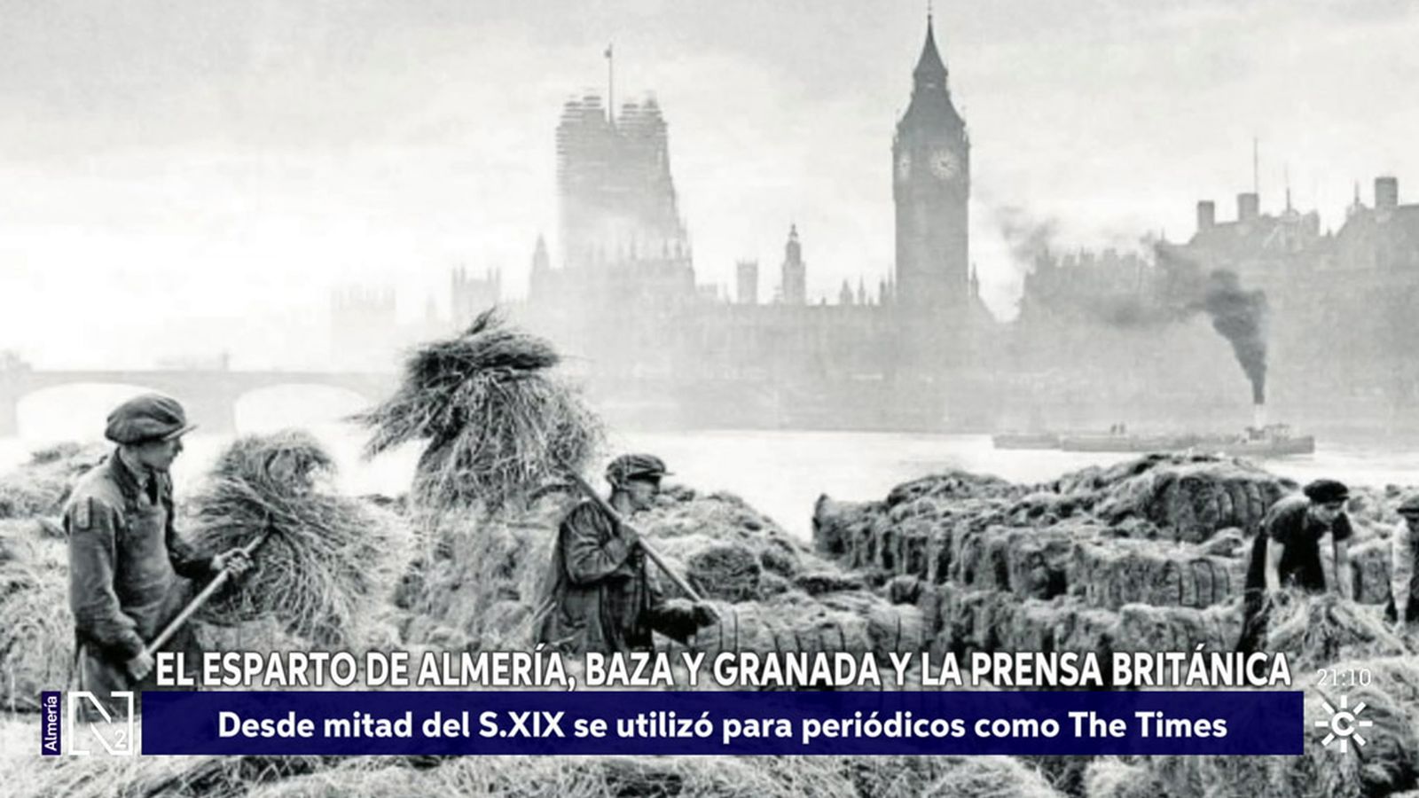 EL ESPARTO DE ALMERÍA, BAZA Y GRANADA Y LA PRENSA BRITÁNICA