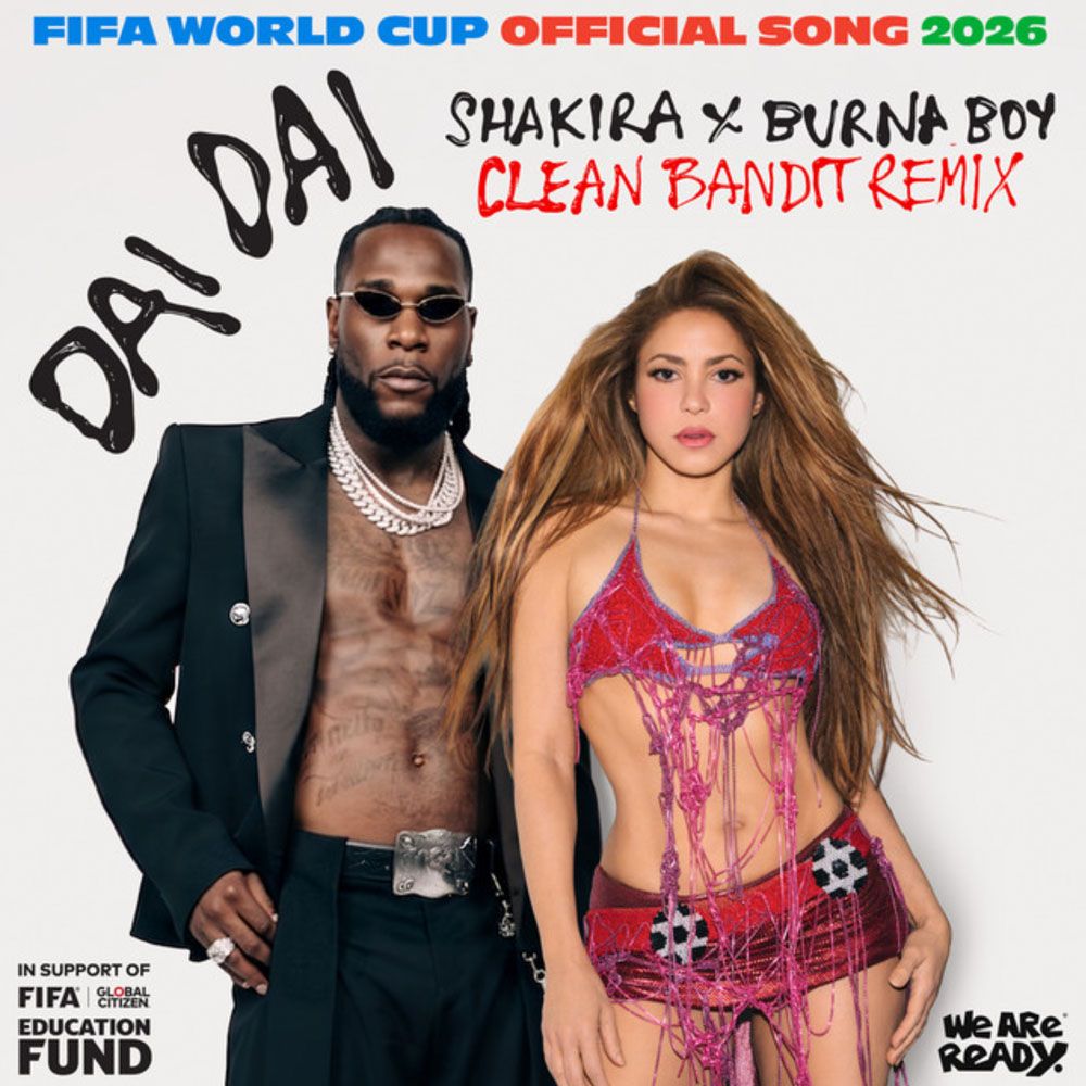 Shakira y Burna Boy   Dai, Dai 1000x1000