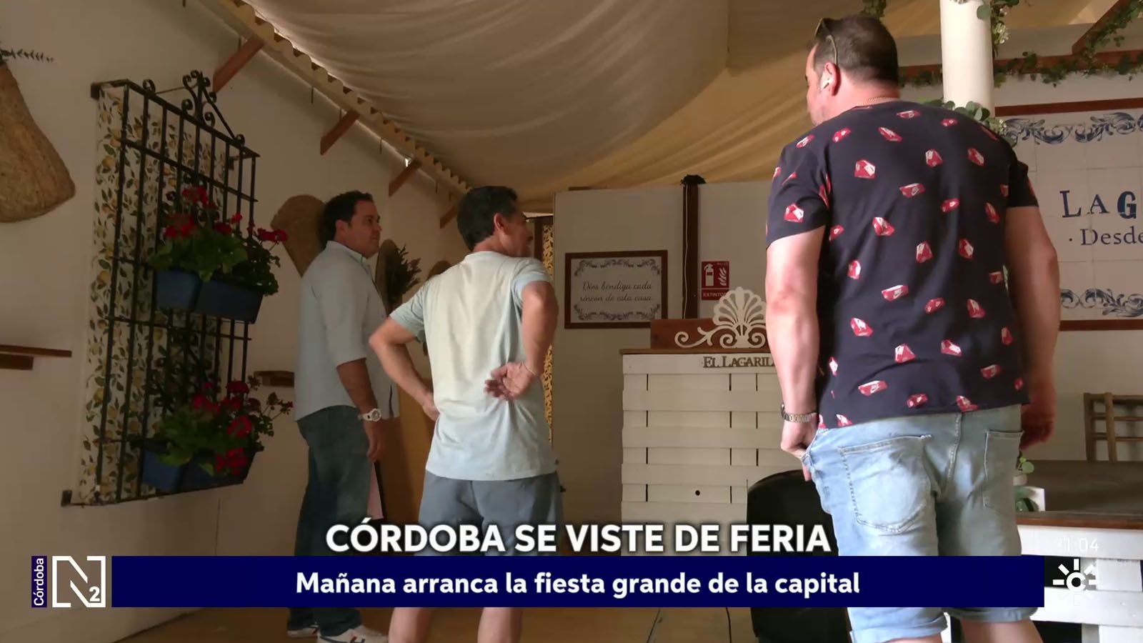 preparativos feria de córdoba