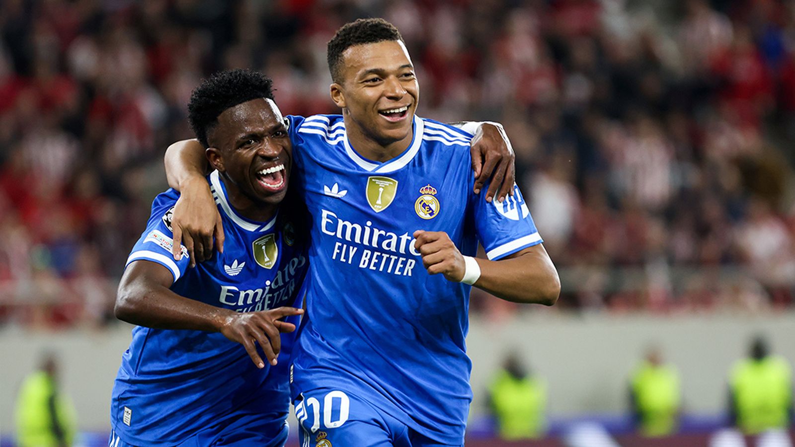 Mbappé y Vinicius