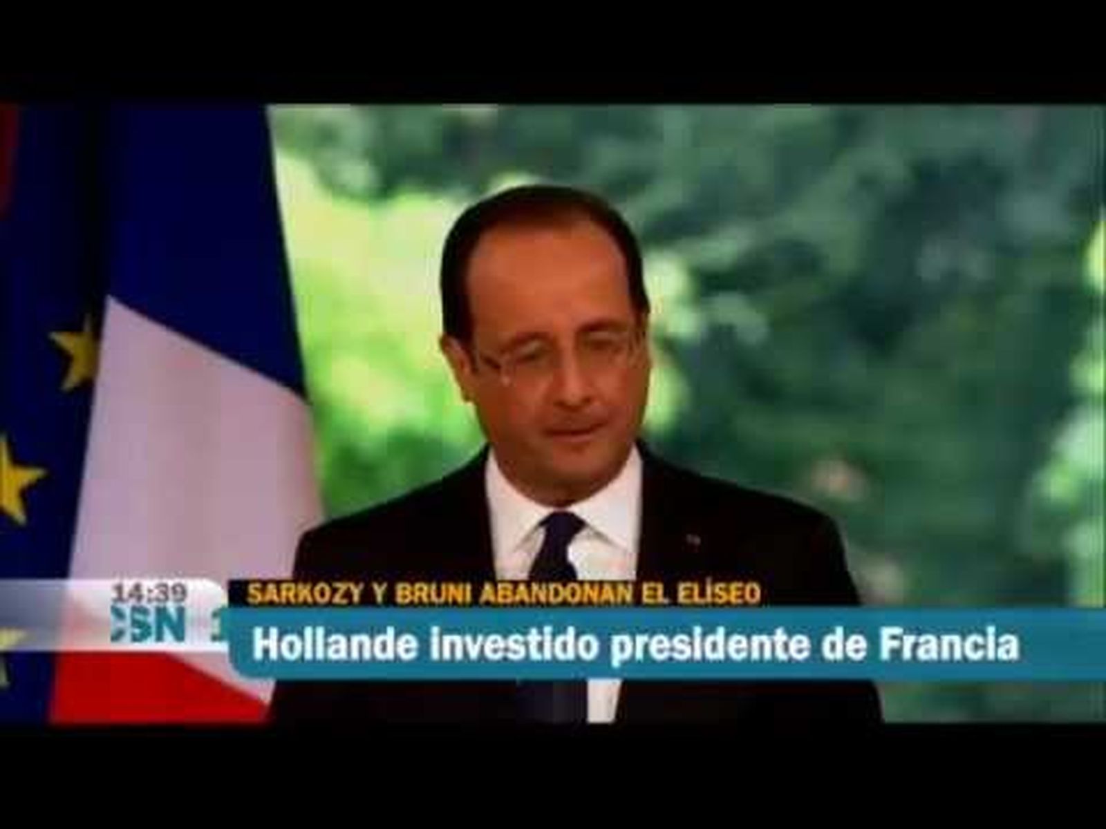 Francois Hollande es Presidente de Francia: Sarkozy y Carla Bruni abandonan el Elíseo