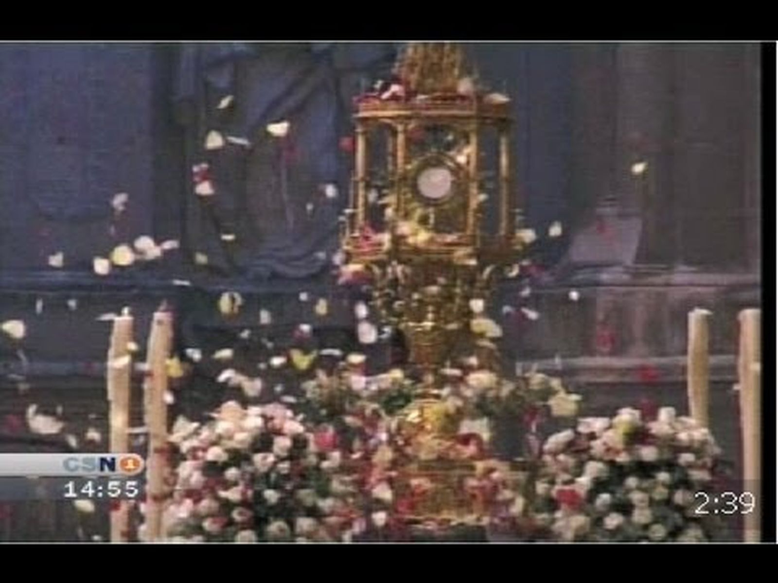 Procesión del Corpus Christi en Granada y Sevilla (2008)