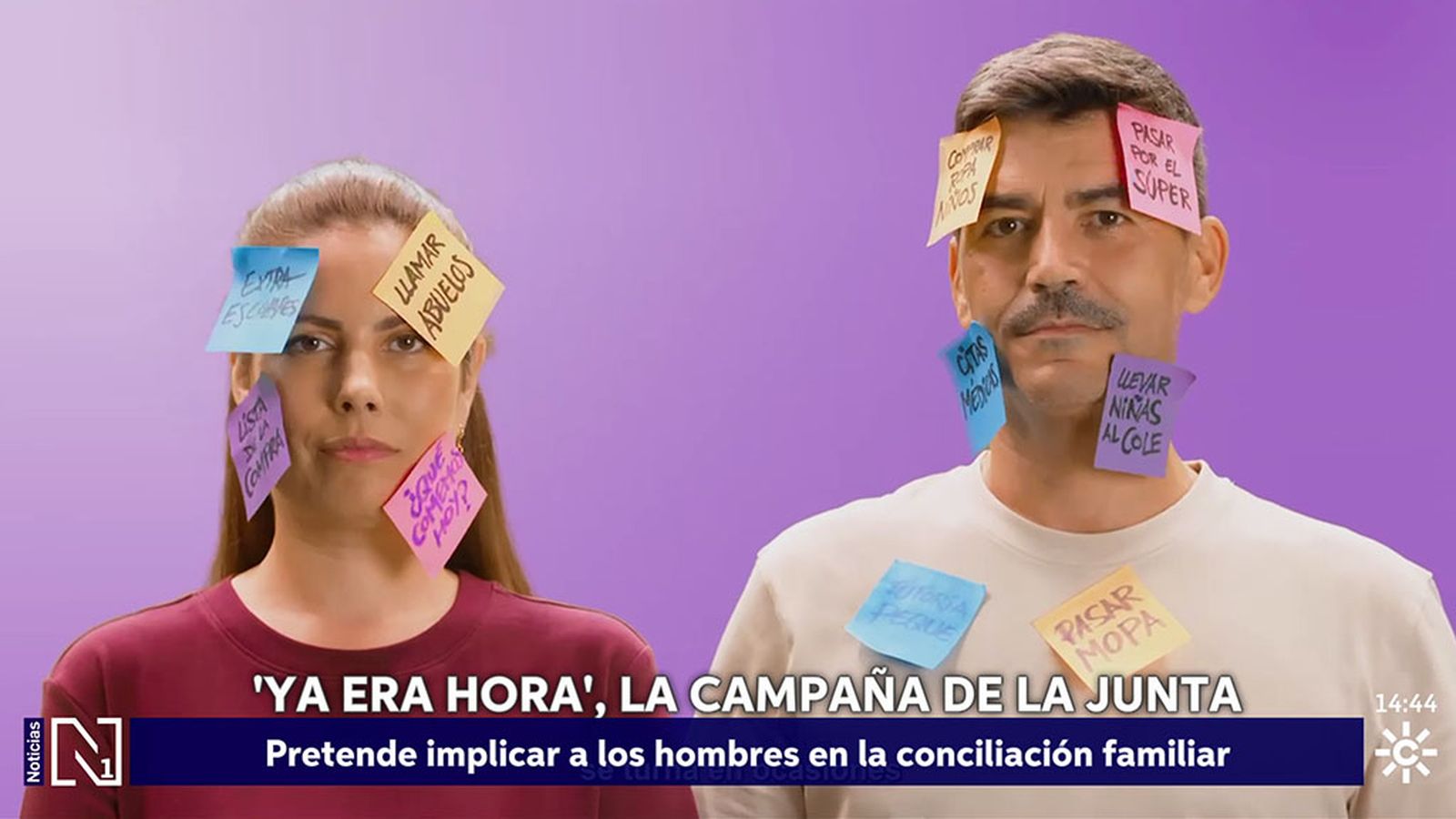 Campaña de la Junta por la conciliación