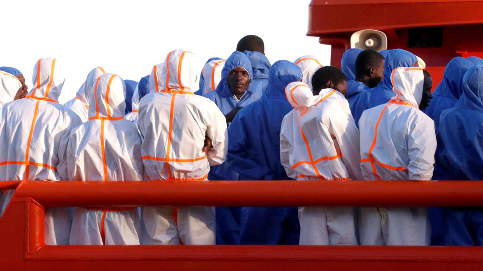 Inmigrantes Alborán Almería