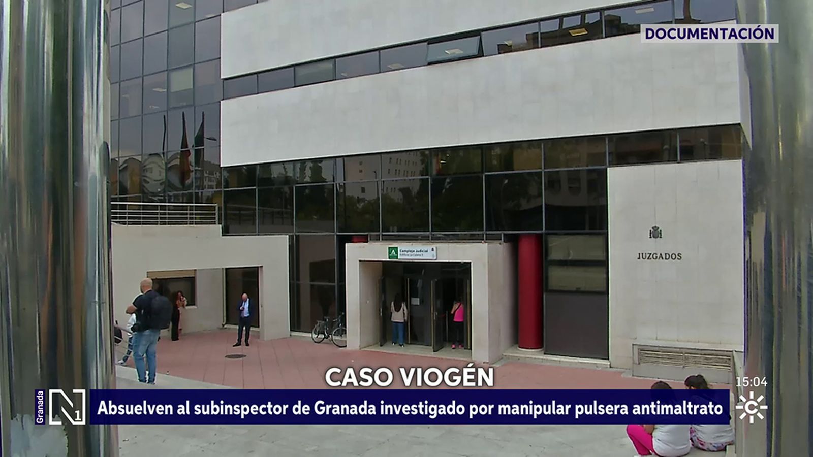 Absuelto el mando de la policía local de Granada acusado de manipular su pulsera antimaltrato