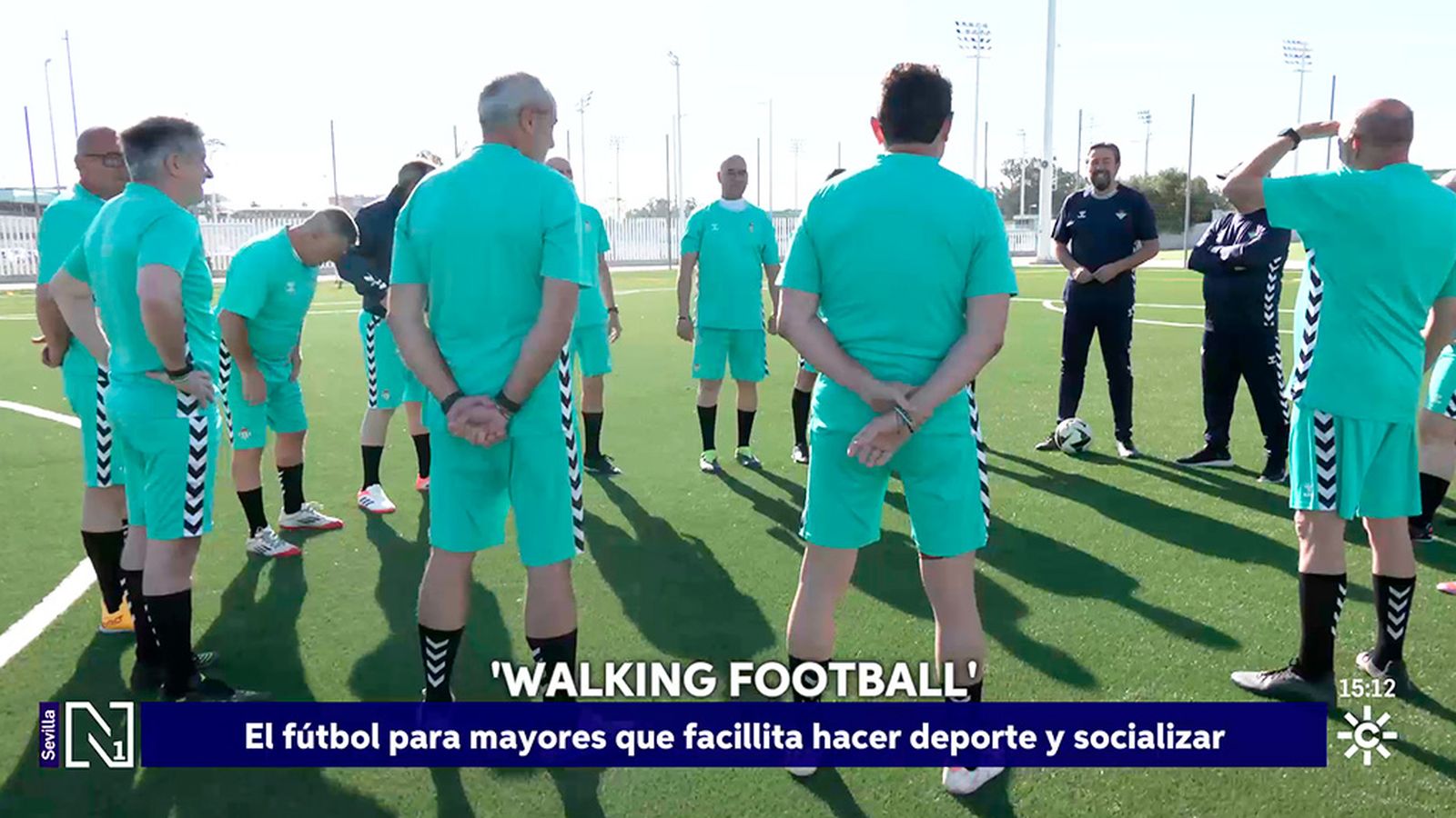 Liga experimental de Walking Fútbol en Sevilla