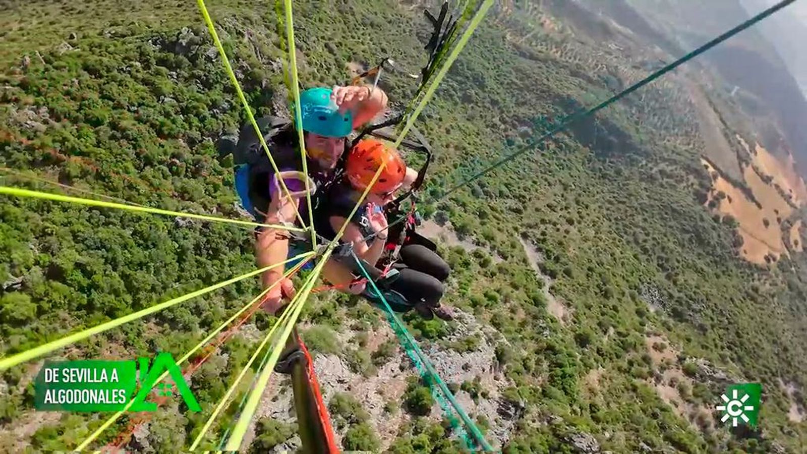 De la ciudad a Algodonales para ayudar a cumplir el sueño de volar