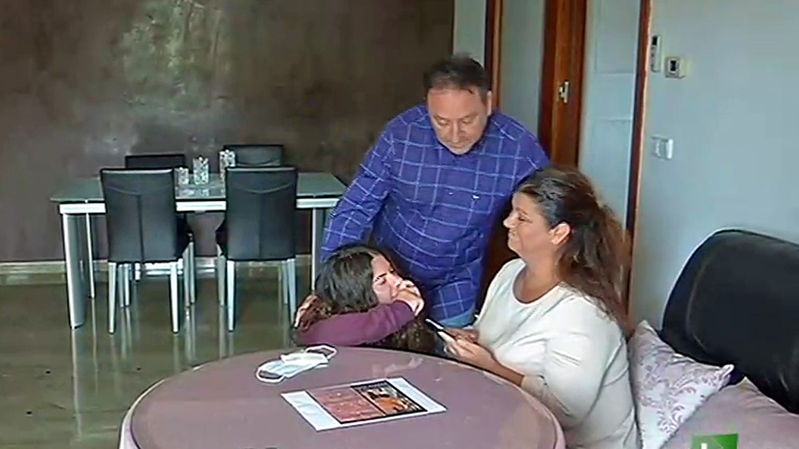 foto donacion familia