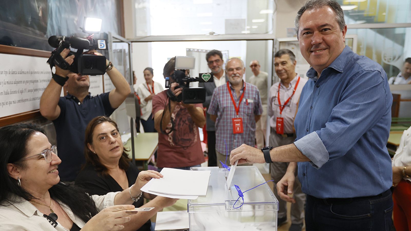 Espadas vota en las europeas