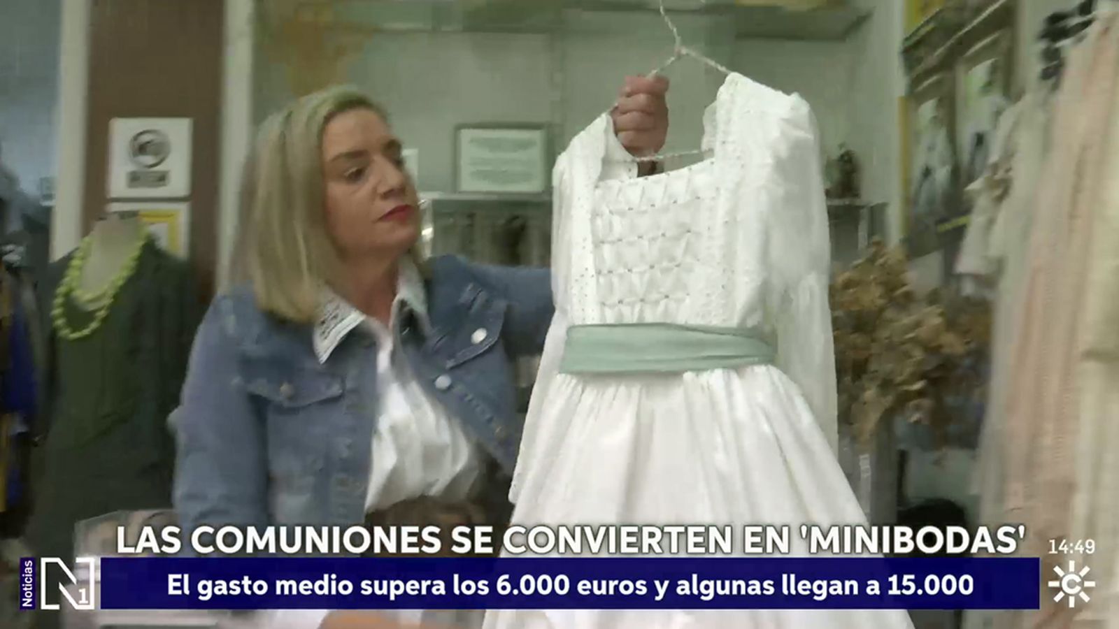 El gasto medio de una comunión supera los 6.000 euros