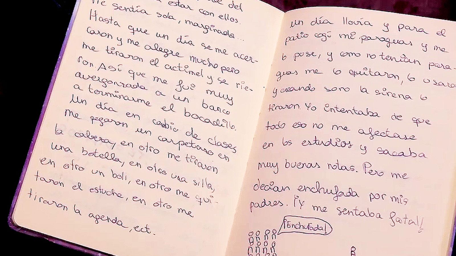 Telma, víctima de acoso escolar, le confesó a su abuela que quería morir