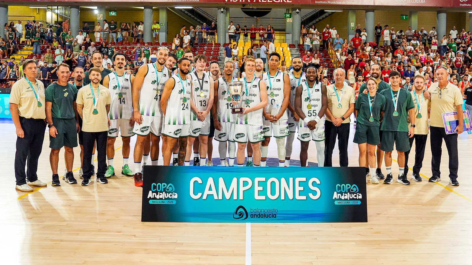 Unicaja gana la Copa Andalucía.