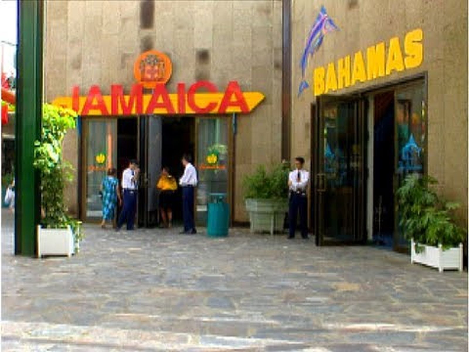 Expo 92: Pabellón  de las Bahamas