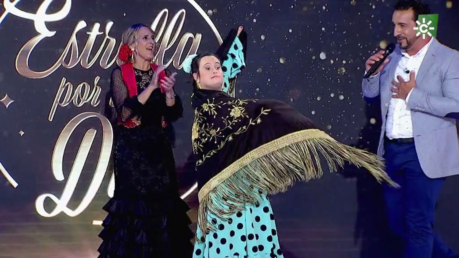 Dania, un corazón feliz con el baile flamenco