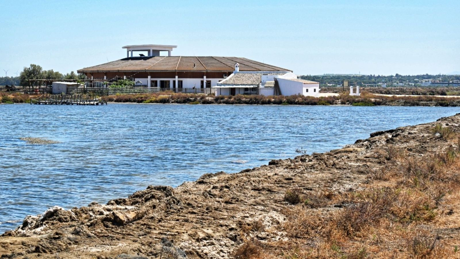 Salinas en Chiclana de la Frontera, Cádiz.