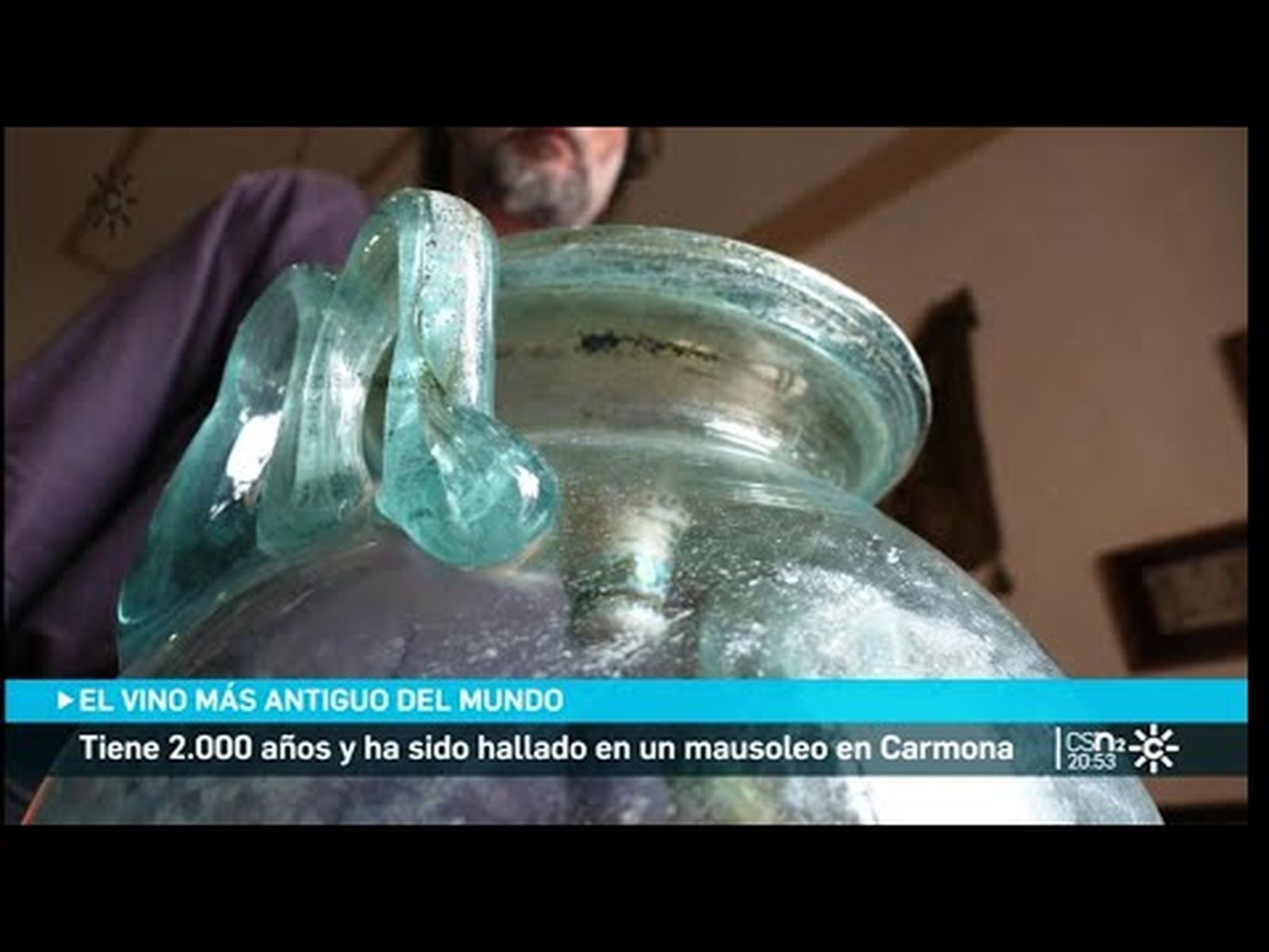 El vino líquido más antiguo del mundo se ha descubierto en una tumba romana de Carmona (Sevilla)