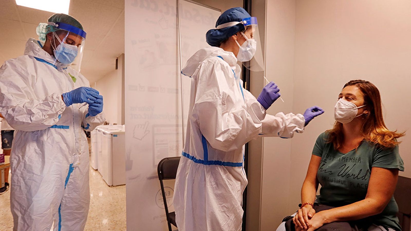 PCR sanitarios test covid