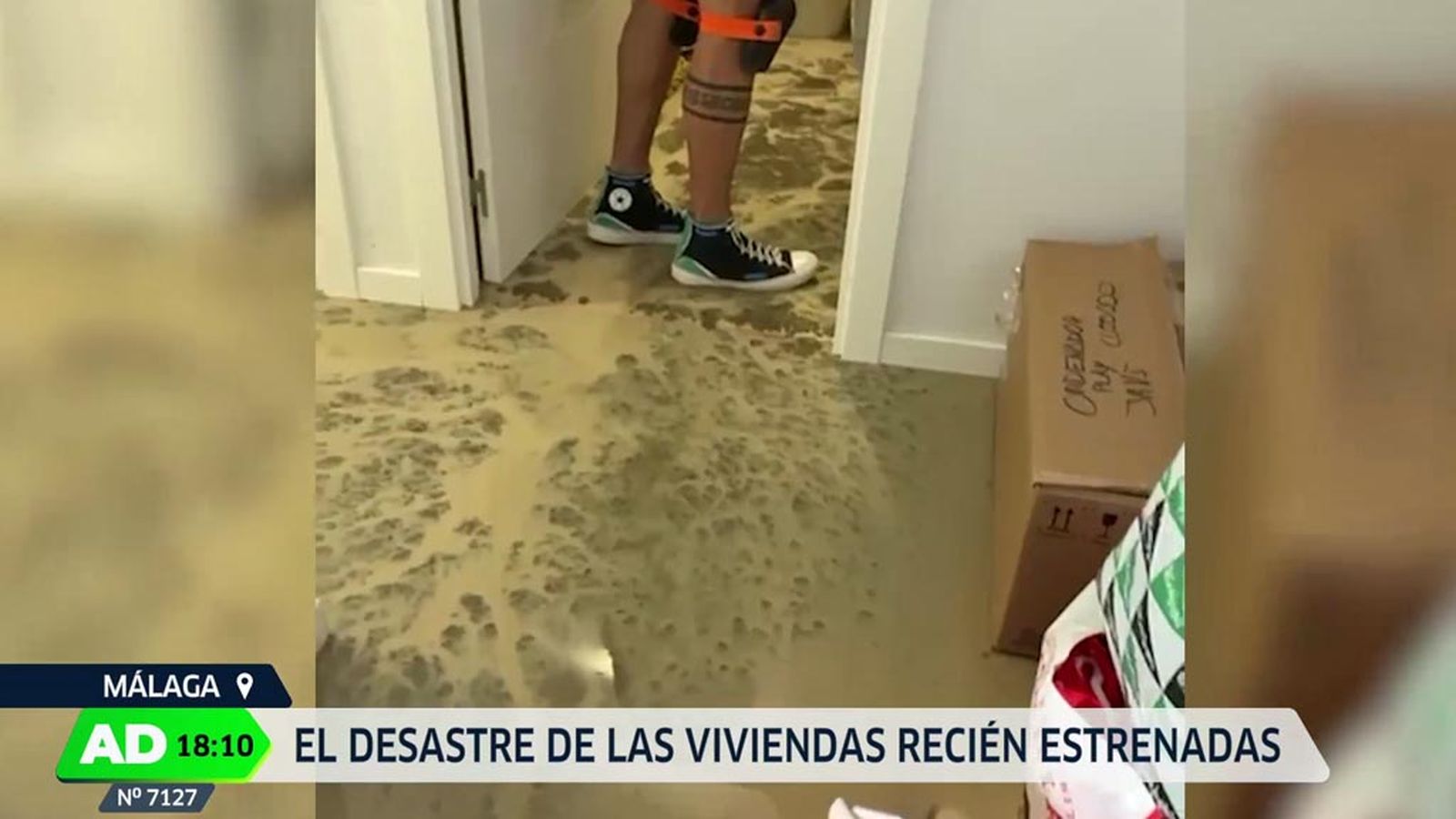 Filtraciones en viviendas de Málaga