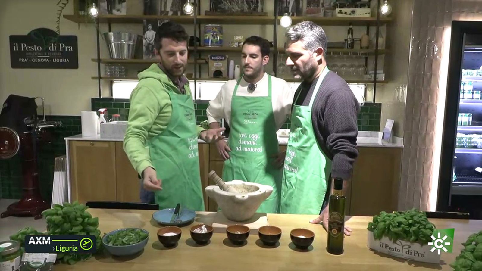 Laboratorio del pesto