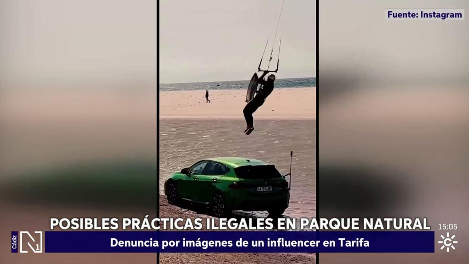 graba videos temerarios en Tarifa