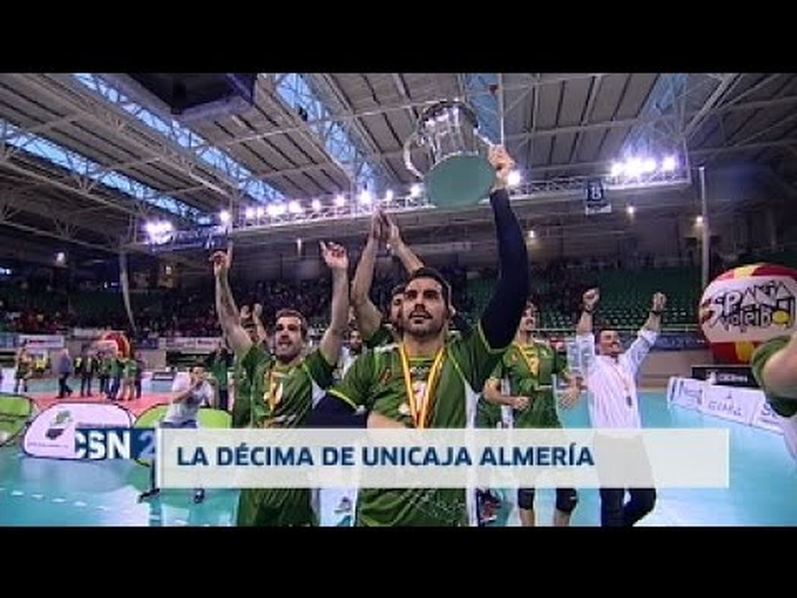 El Unicaja Almería gana la Copa del Rey de voleibol