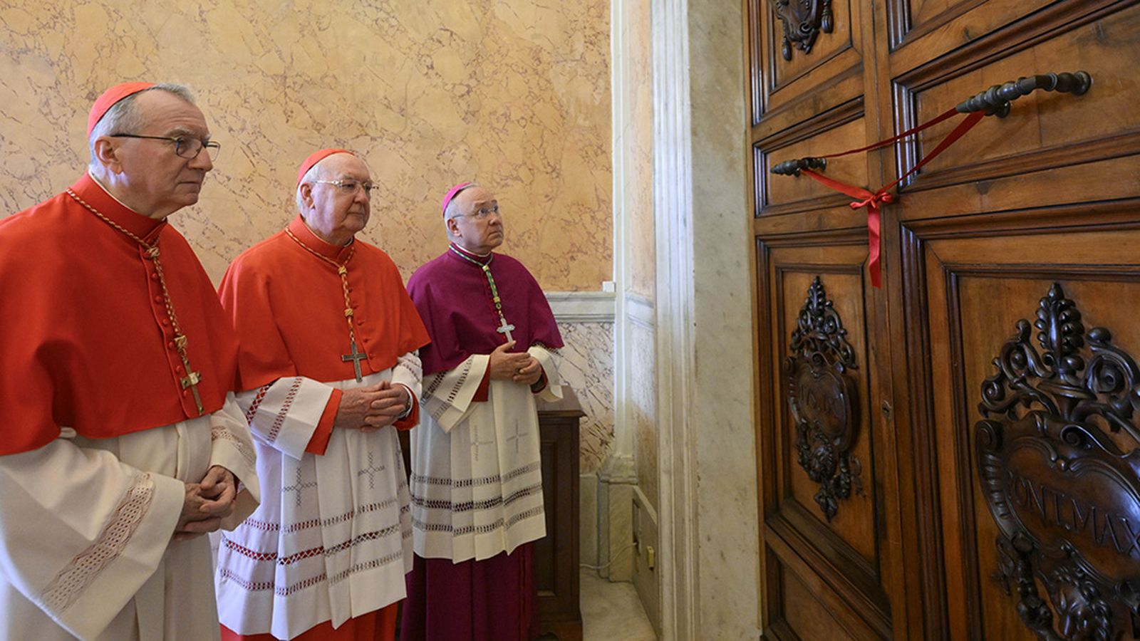 Sellado de la habitación del papa Francisco