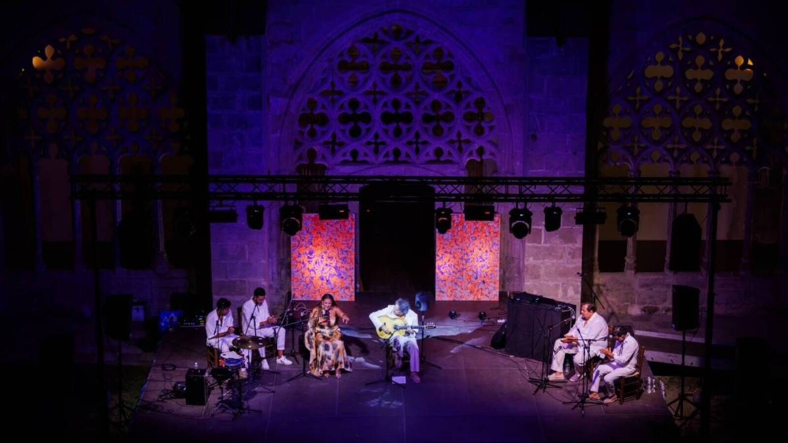 Presentación del disco 'Sarmiento' de Curro Carrasco en Los Claustros de Santo Domingo de Jerez