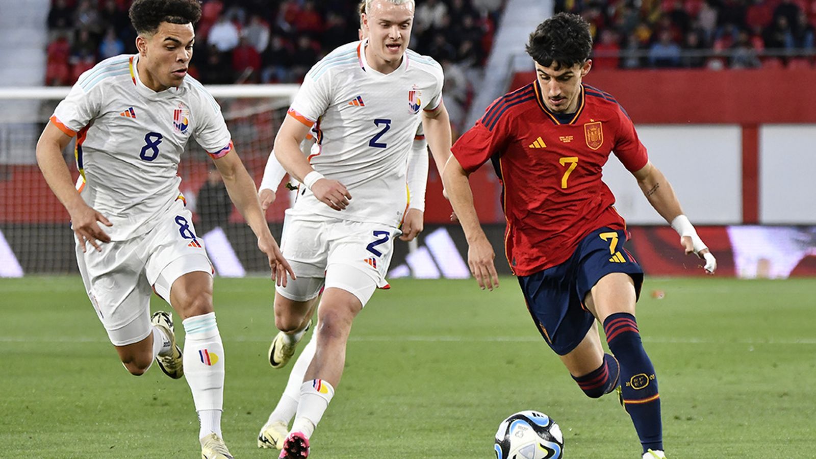 Partido de la Selección sub 21 en Almería