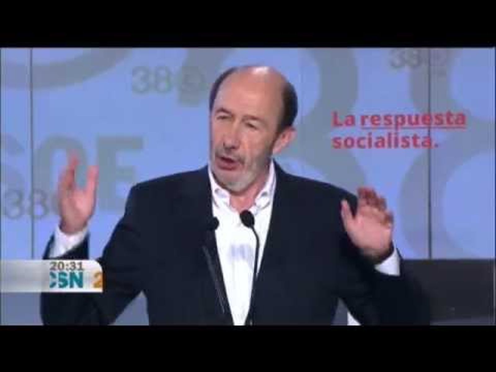 Elección de Alfredo Pérez Rubalcaba como secretario general del PSOE