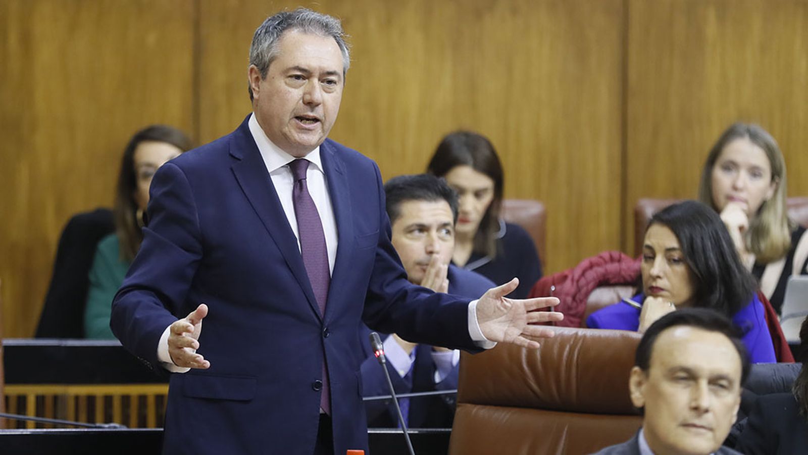 Espadas en el Parlamento