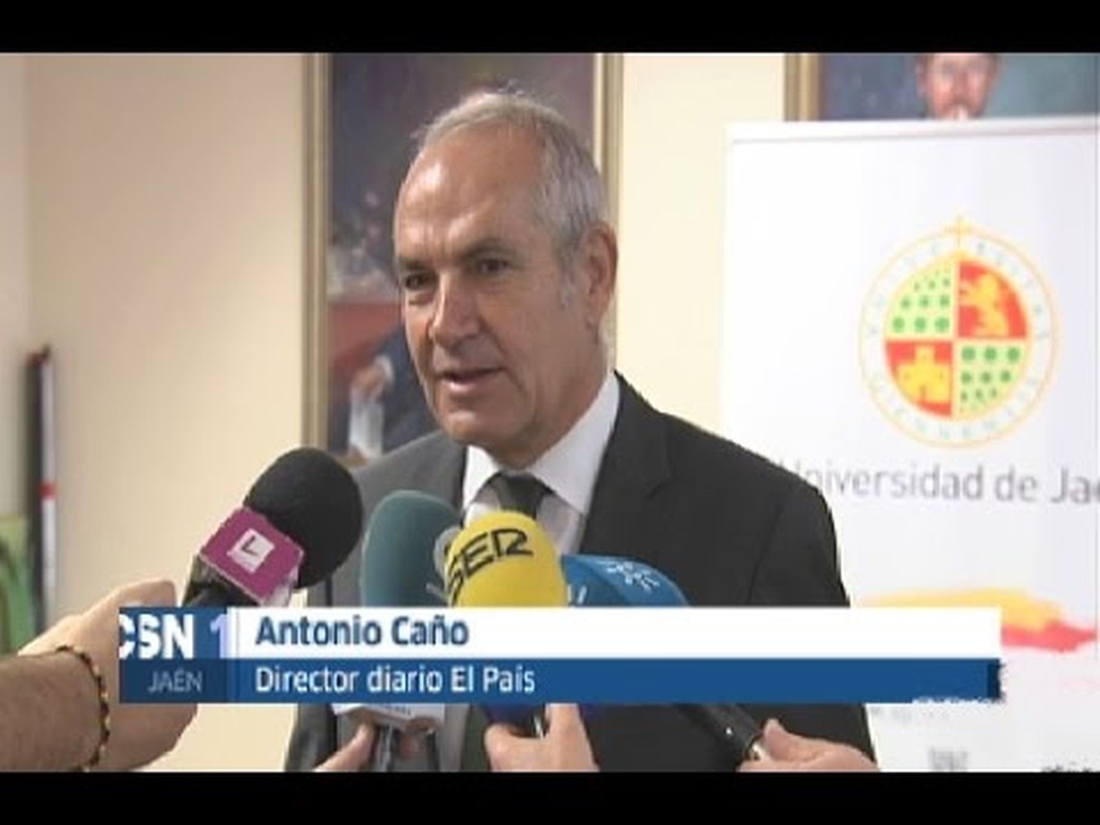 Antonio Caño, director de EL PAIS, Medalla de Andalucía 2017