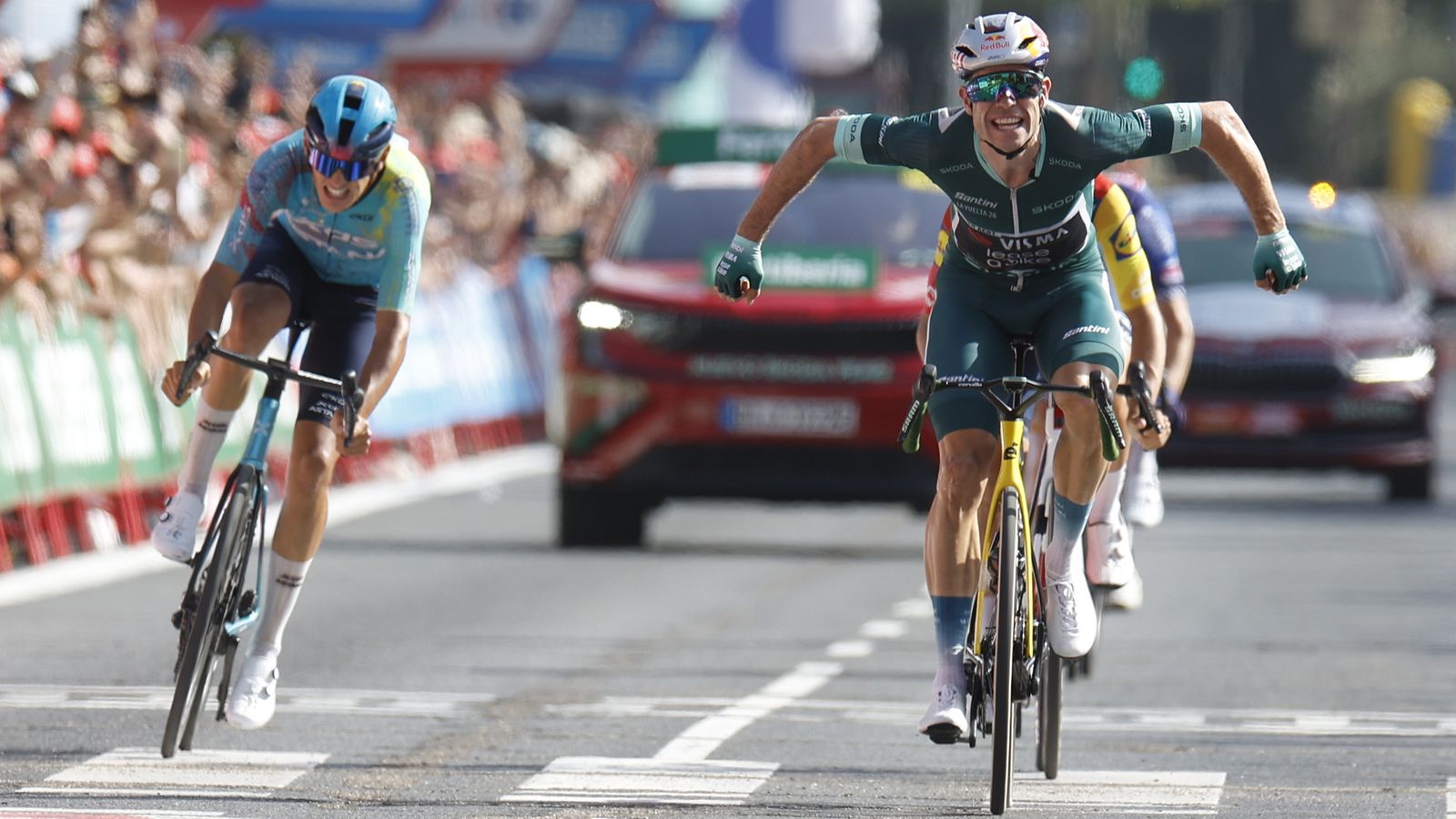 Van Aert gana en Córdoba.