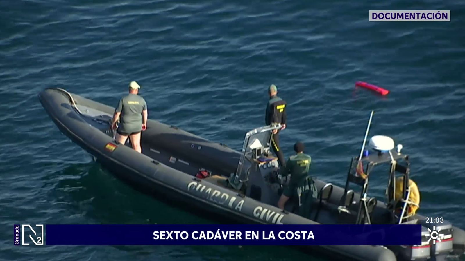 Aparece el secto cadáver en costa de Granada en una semana