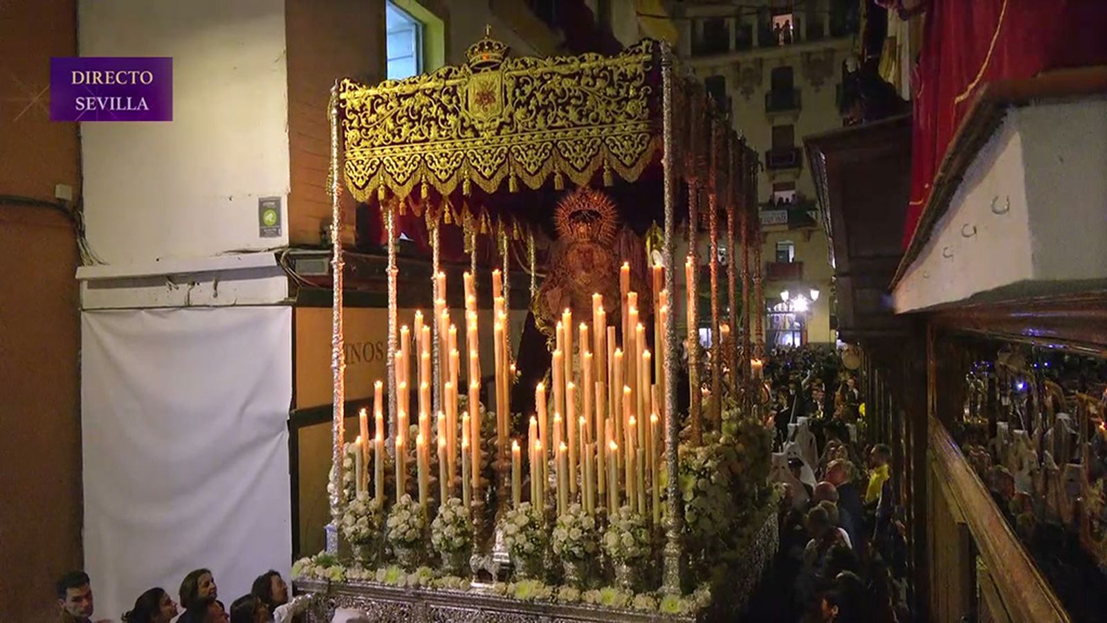 La Virgen de la Cabeza acerca Jaén a Sevilla en la Hermandad de las Siete Palabras