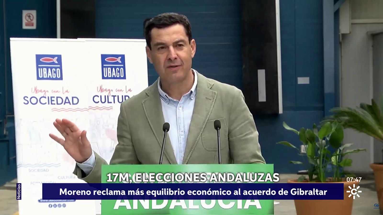 Moreno en La Línea
