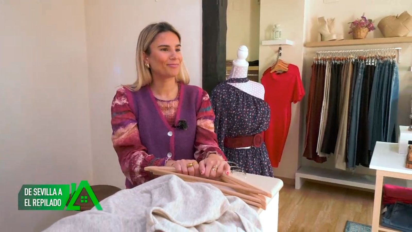 Dejó el periodismo para abrir su propia marca de ropa de mujer en El Repilado