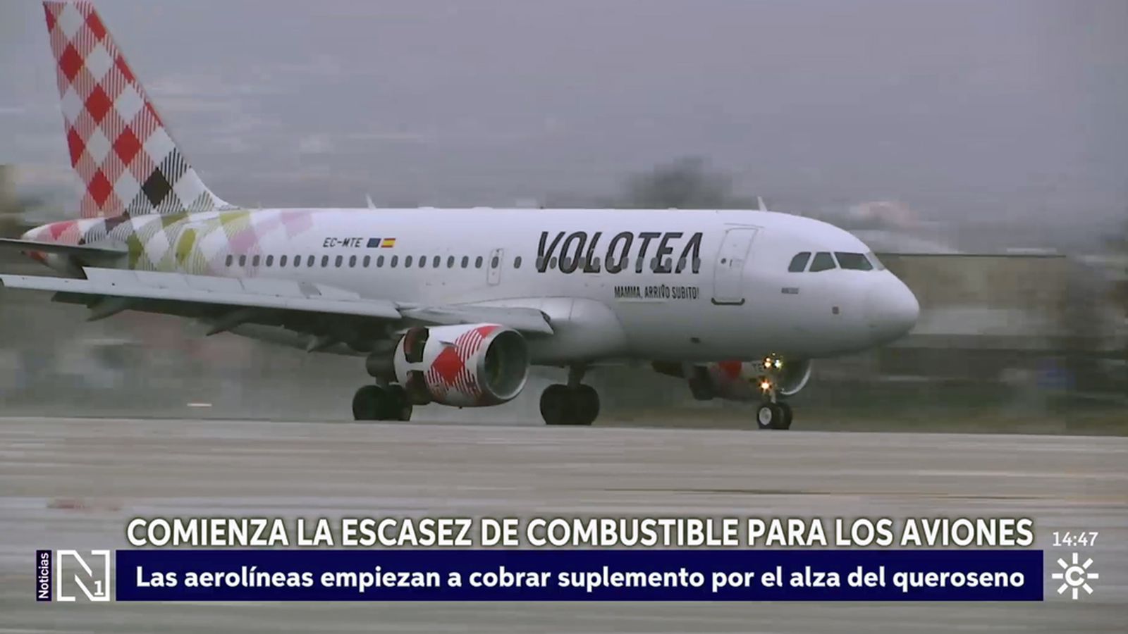 Las aerolíneas empiezan a cobrar suplemento por el alza del queroseno a causa de la guerra de Irán