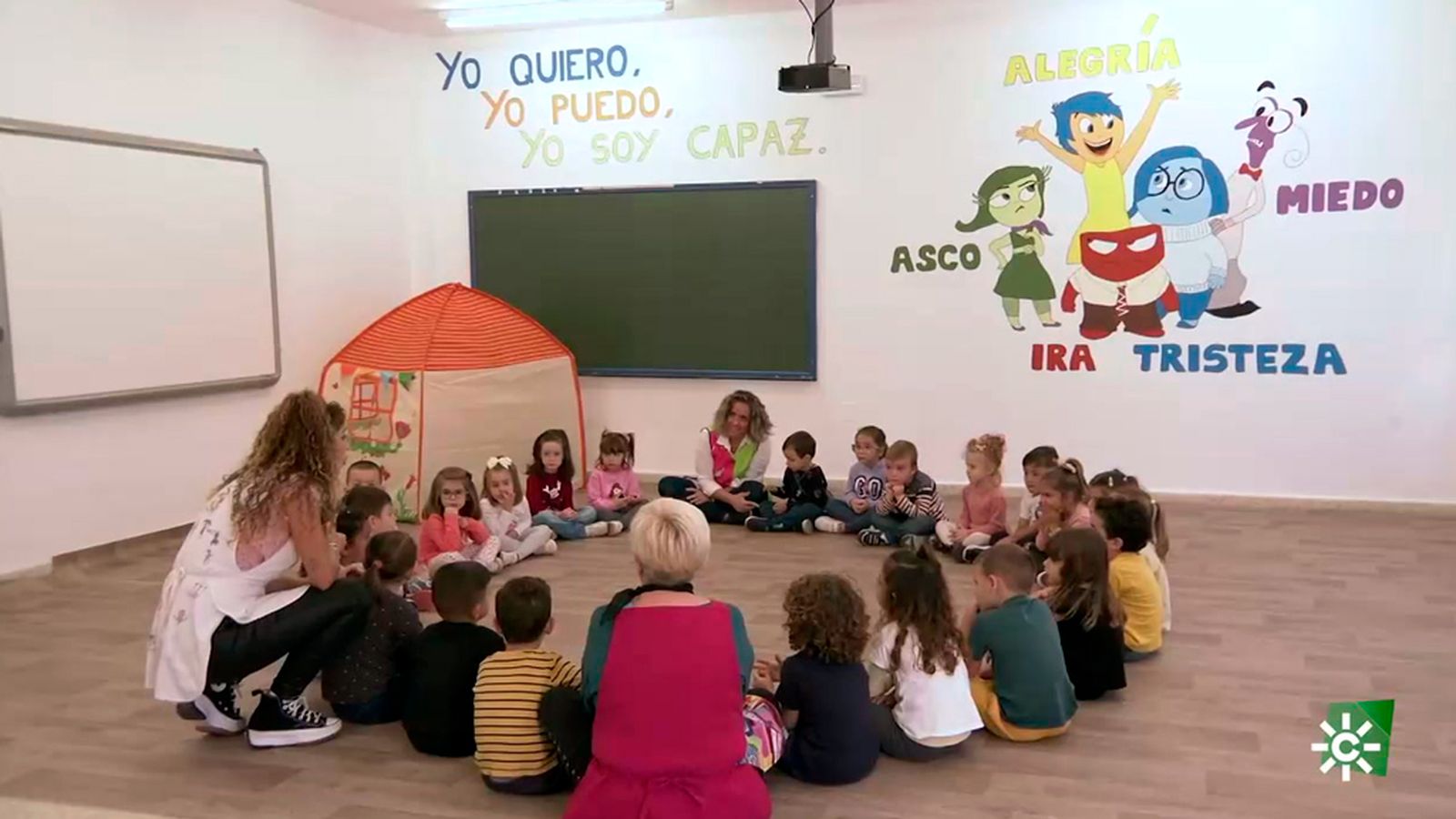 Autoestima, empatía, solidaridad y mindfulness, son las asignaturas de 'El colegio de las emociones' de La Línea de la Concepción
