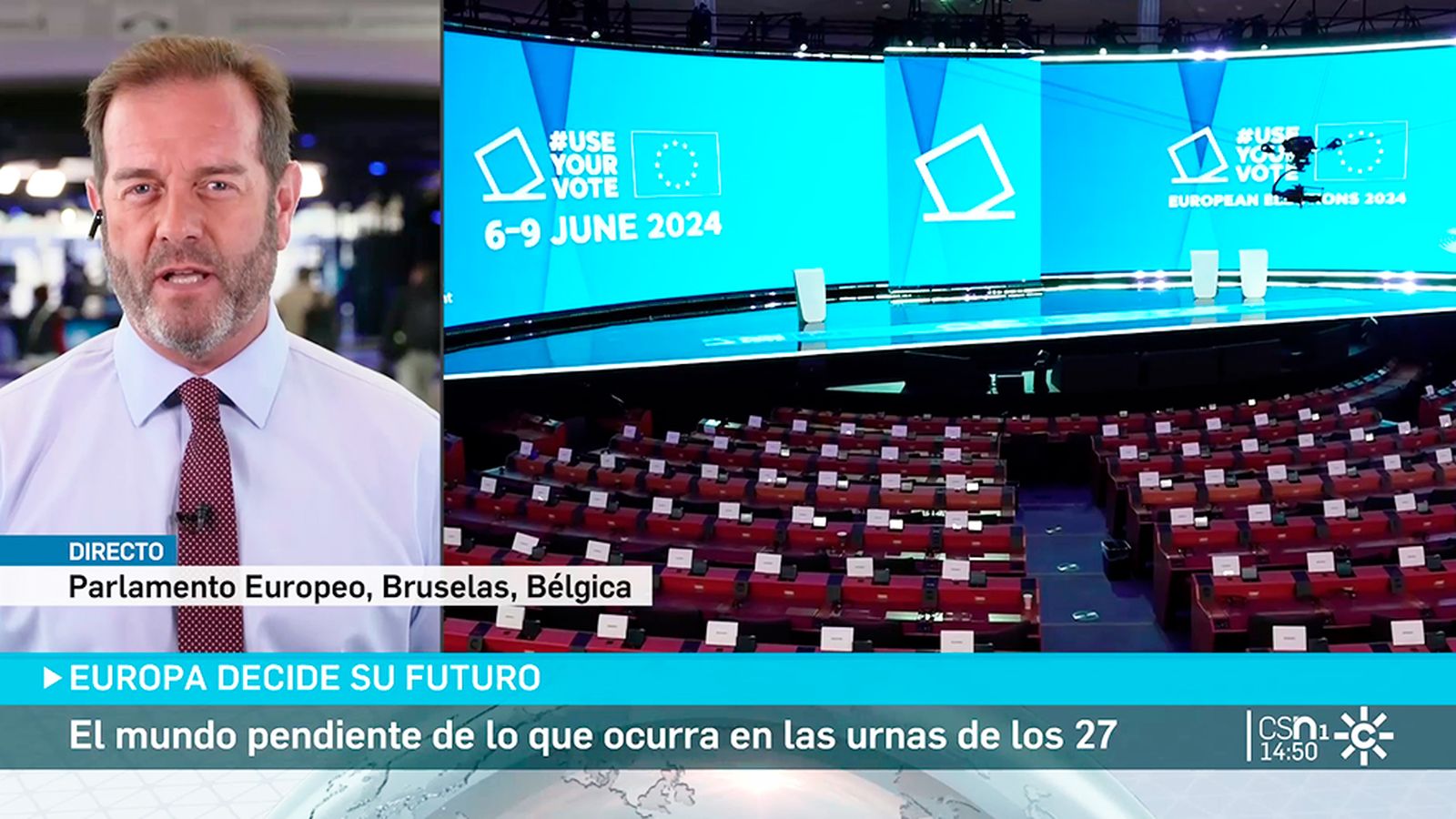 Centro coordinación elecciones en Bruselas