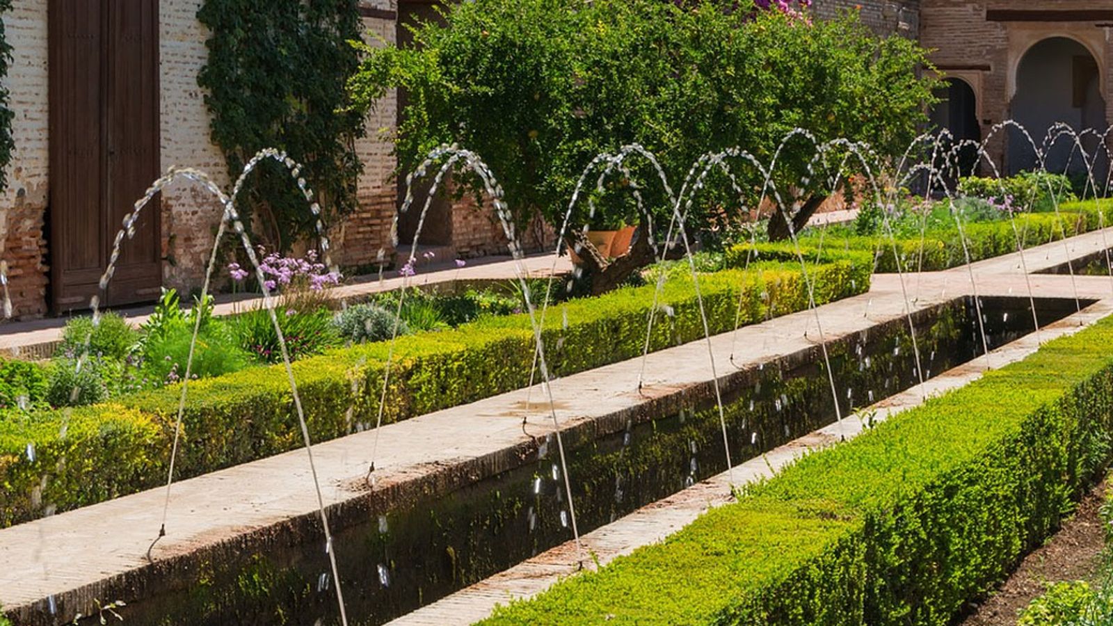 Saltos de agua Alhambra Generalife