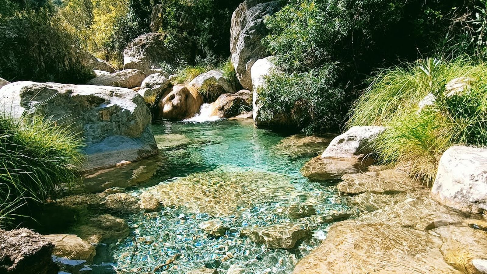 "Destino Andalucía", cascada de los árboles petrificados