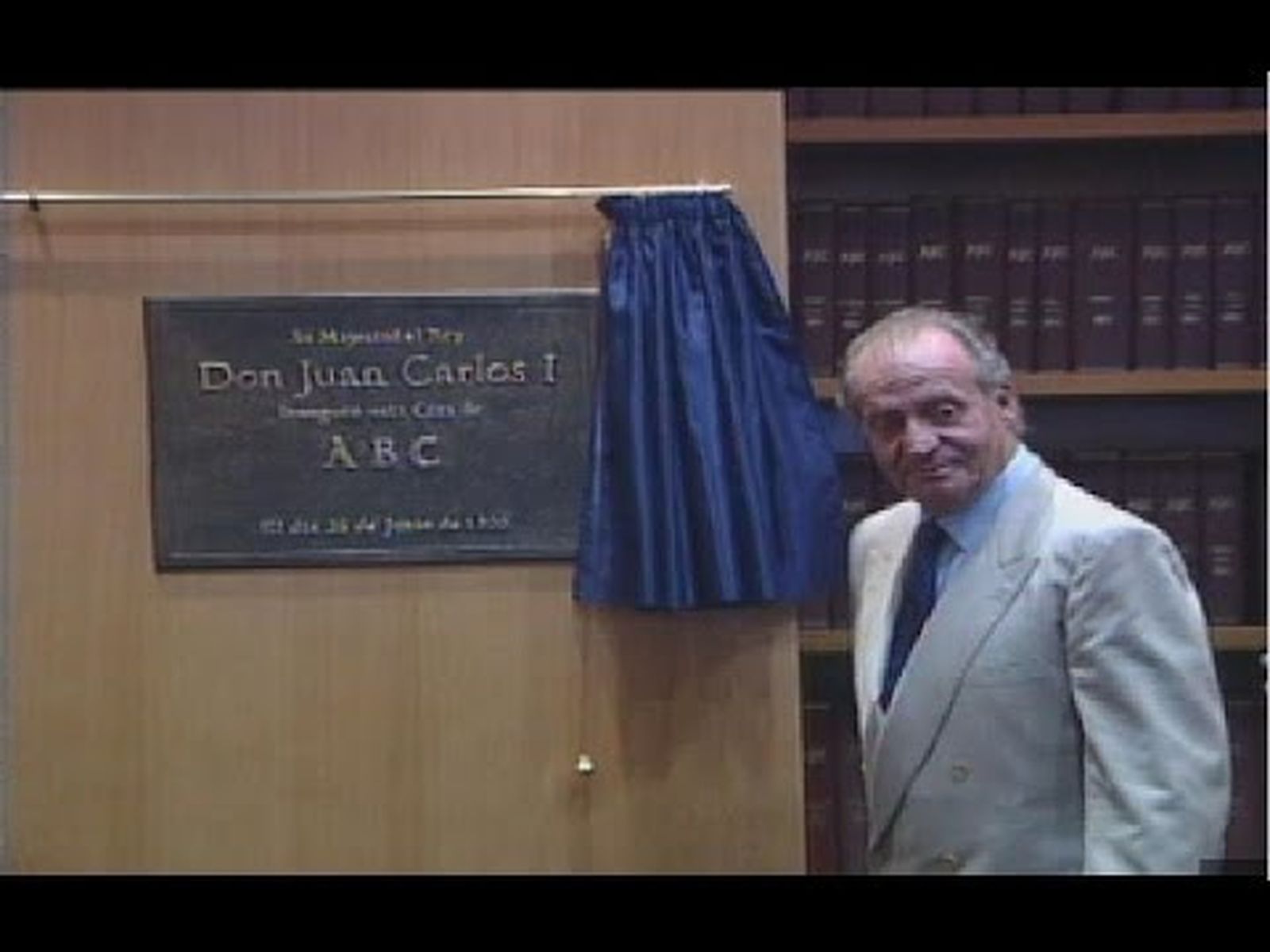 Juan Carlos I inaugura las nuevas instalaciones del ABC de Sevilla (1999)