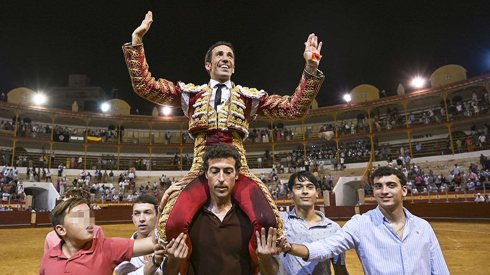 Puerta grande para David de Miranda en Almería