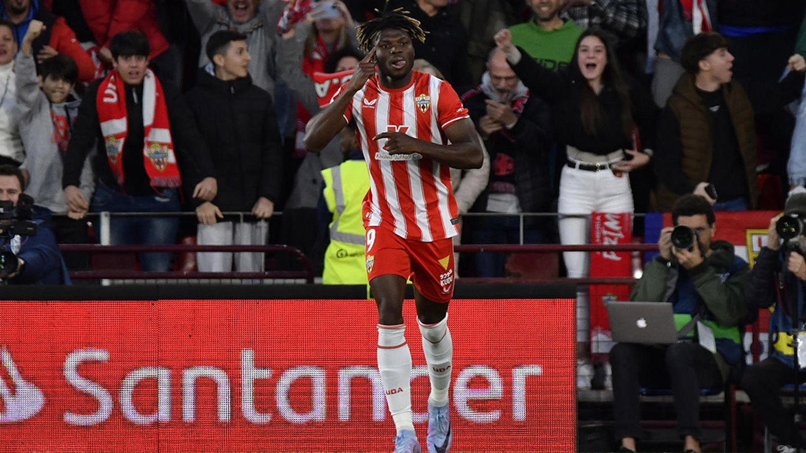 FOTO EL BILAL TOURÉ , UD ALMERÍA