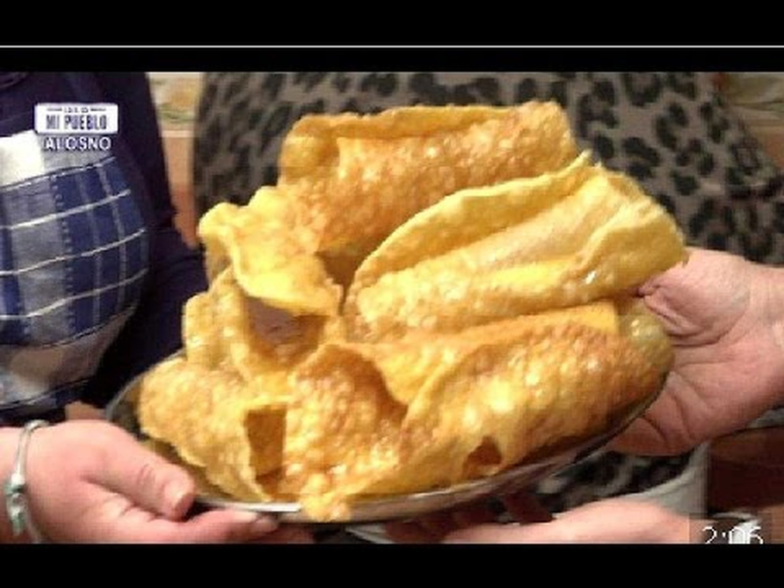 Cagajones de puño y otros dulces típicos de Alosno (Huelva)